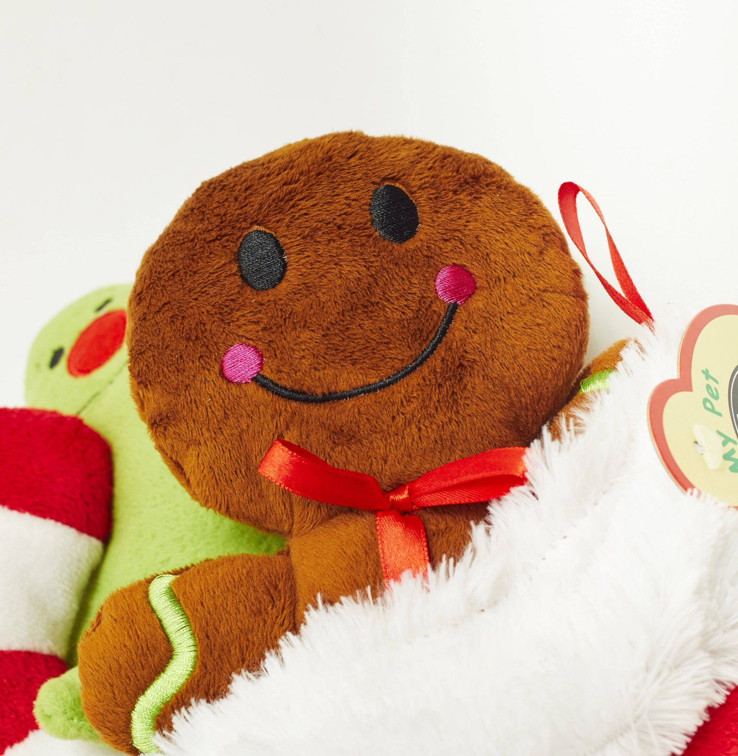 Pet London Christmas Crinkle Dog Stocking 4-Piece Gift Set