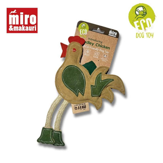 Miro & Makauri Chadley Chicken- Eco Leather Dog Toy