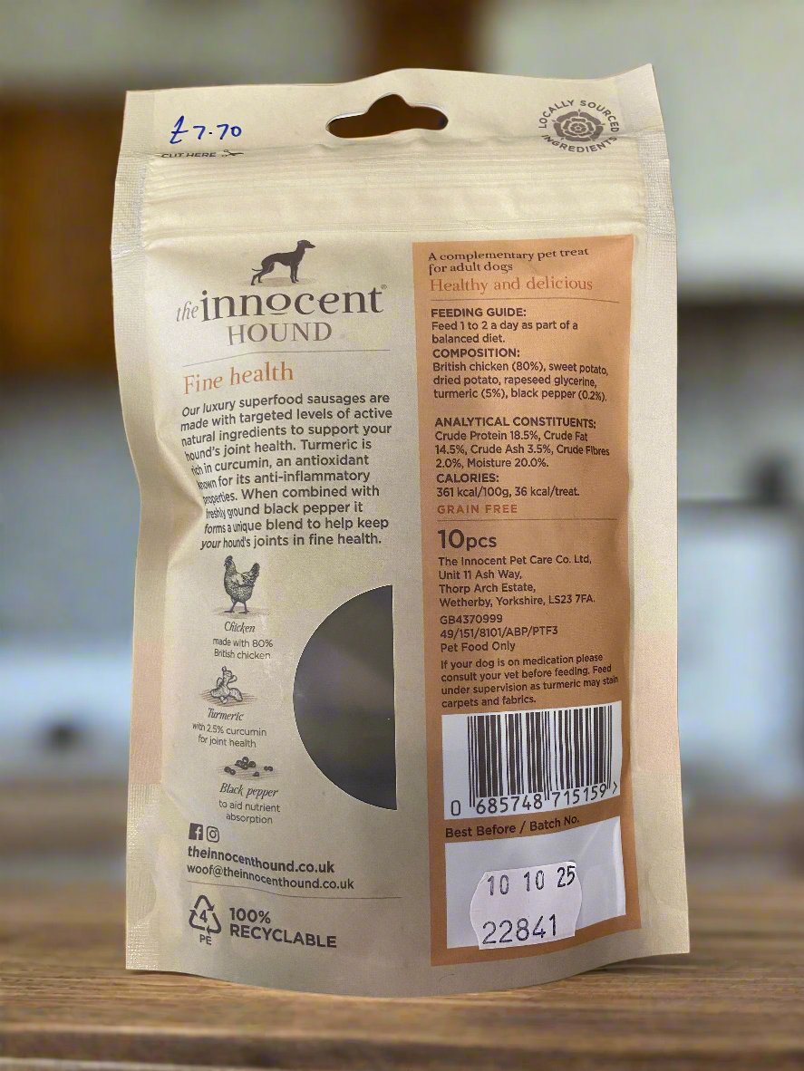 Innocent hound healthy grain free joint support dog treats