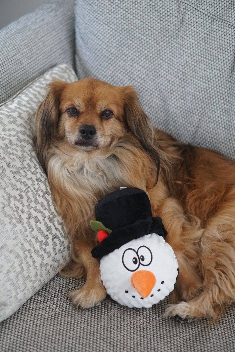Pet London Simon Snowman Christmas Texture Ball