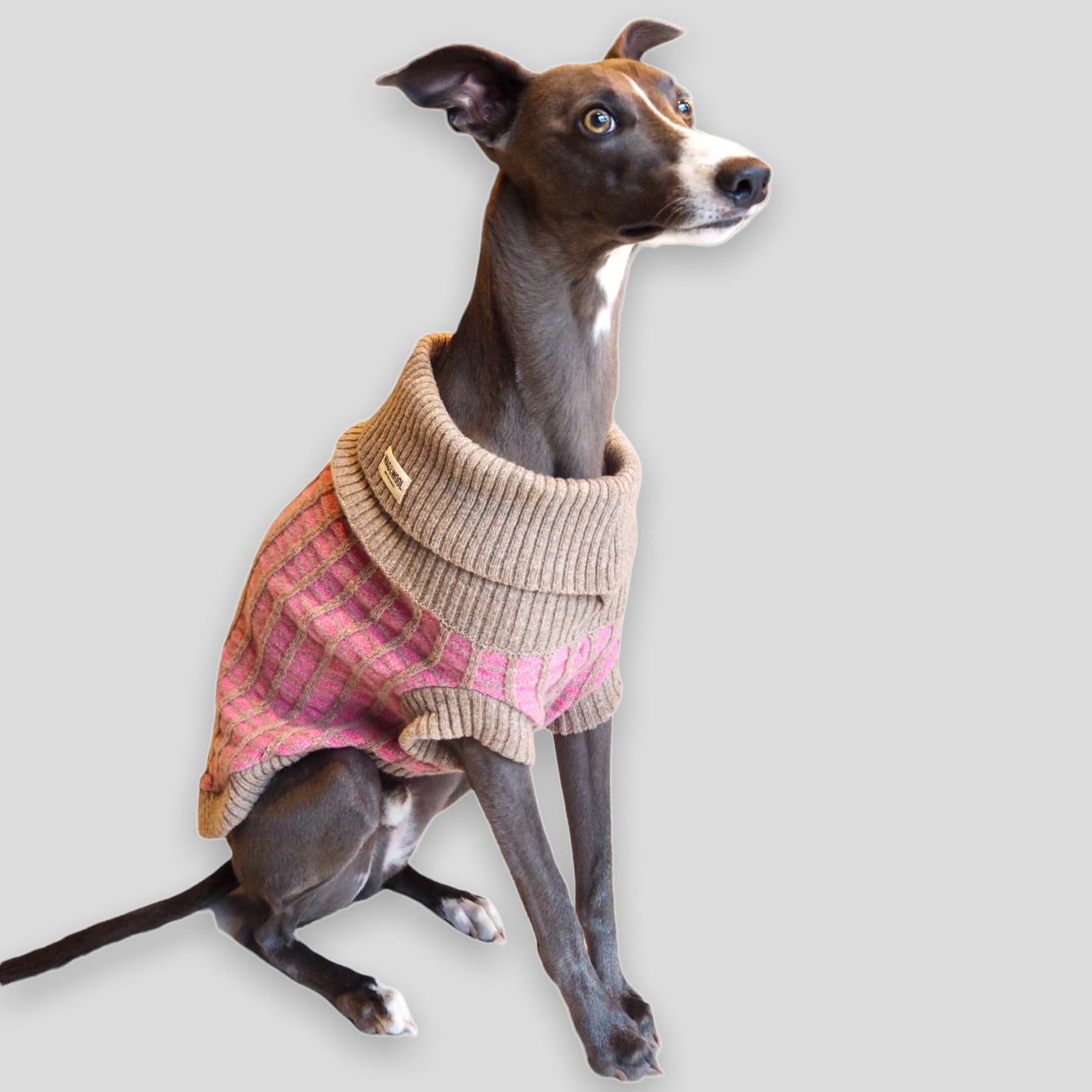 Wag & Wool Paddy Dog Jumper- 100% Hinchcliffe lambswool Made in Britain