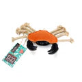 Green & Wilds Carlos the Crab eco friendly dog toy