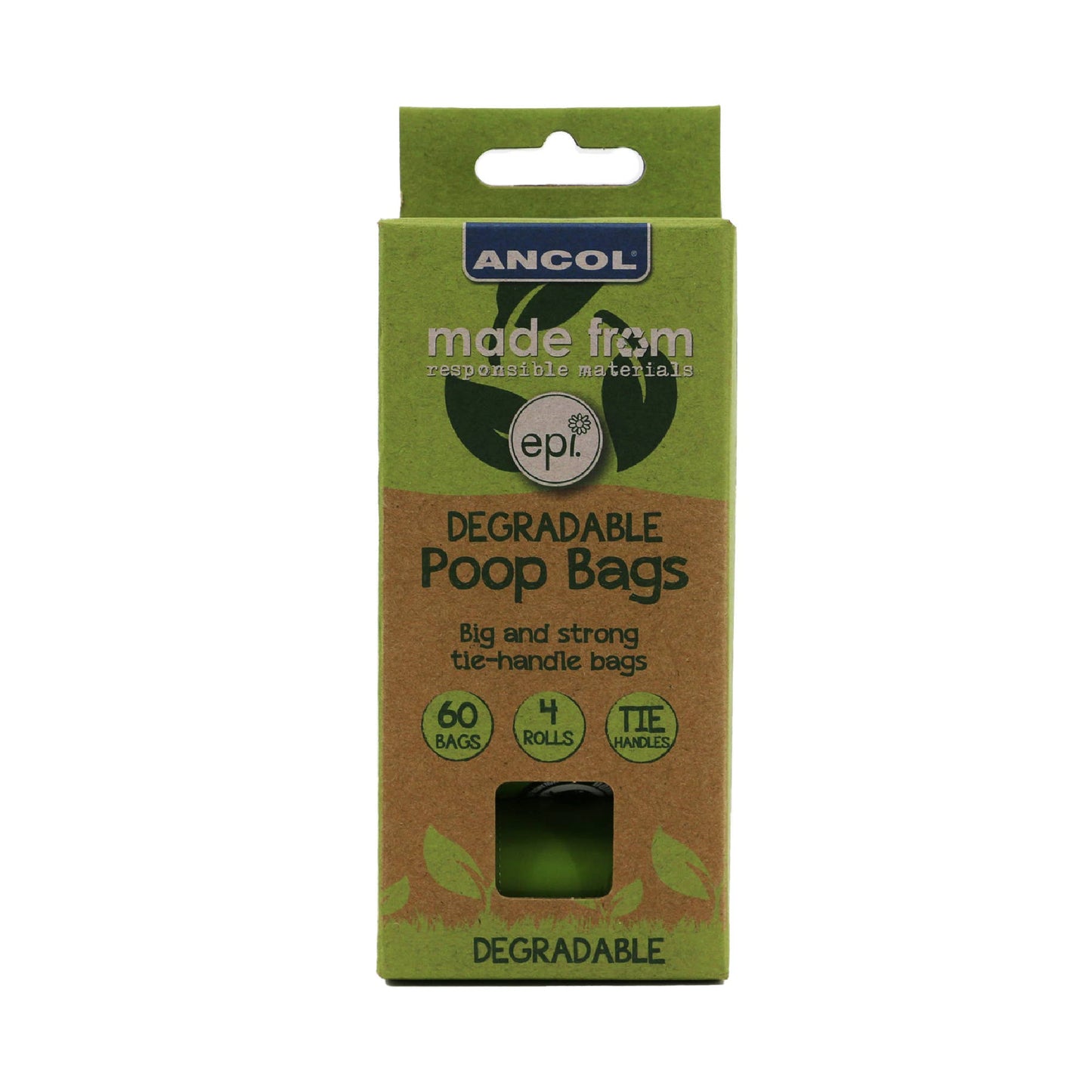 Biodegradable Dog Poo Bags (60 Bags)