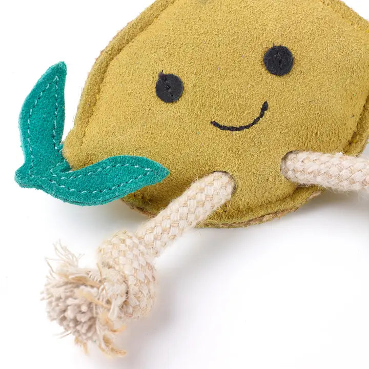 Green & Wilds Libby the Lemon Eco Friendly Cat Toy
