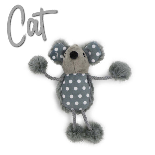 Ancol Polka Dot mouse cat toy