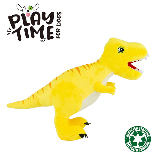 Ancol Dog Toy T Rex Yellow