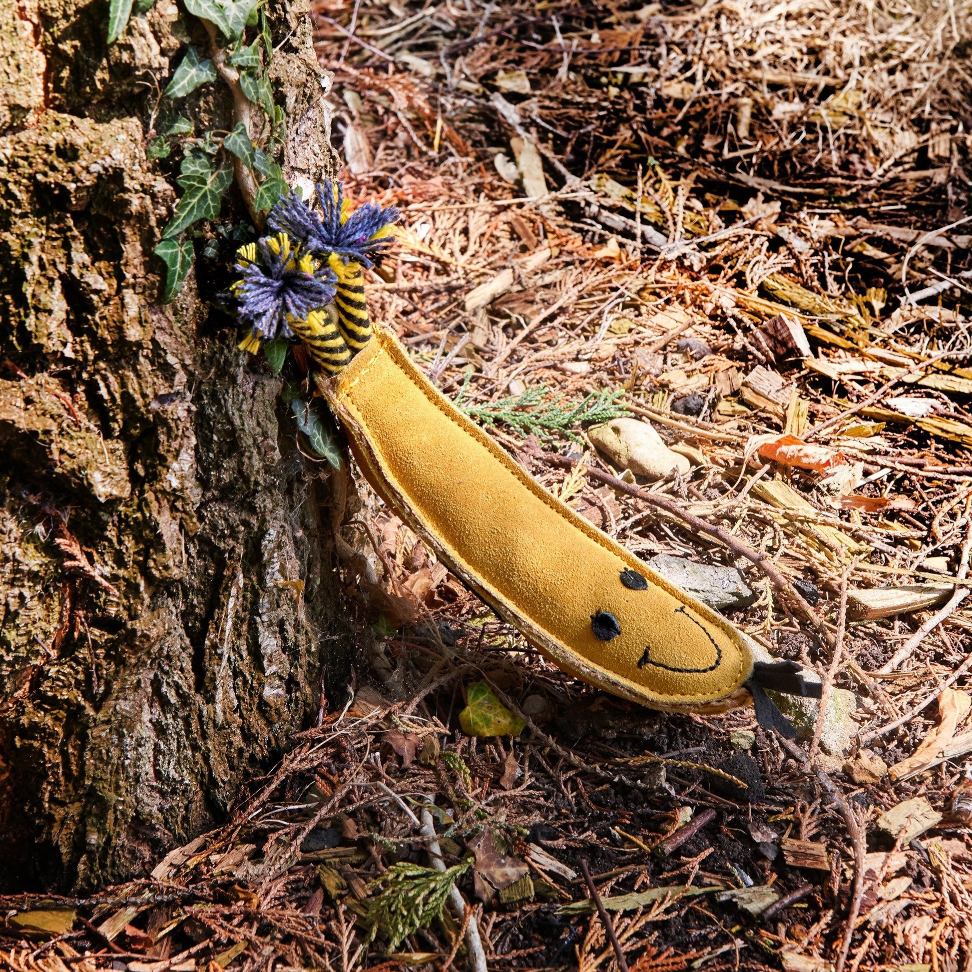 Green and Wilds Barry the Banana Eco Friendly Dog Toy