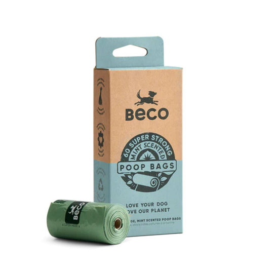 Beco recycled eco friendly dog poo bags