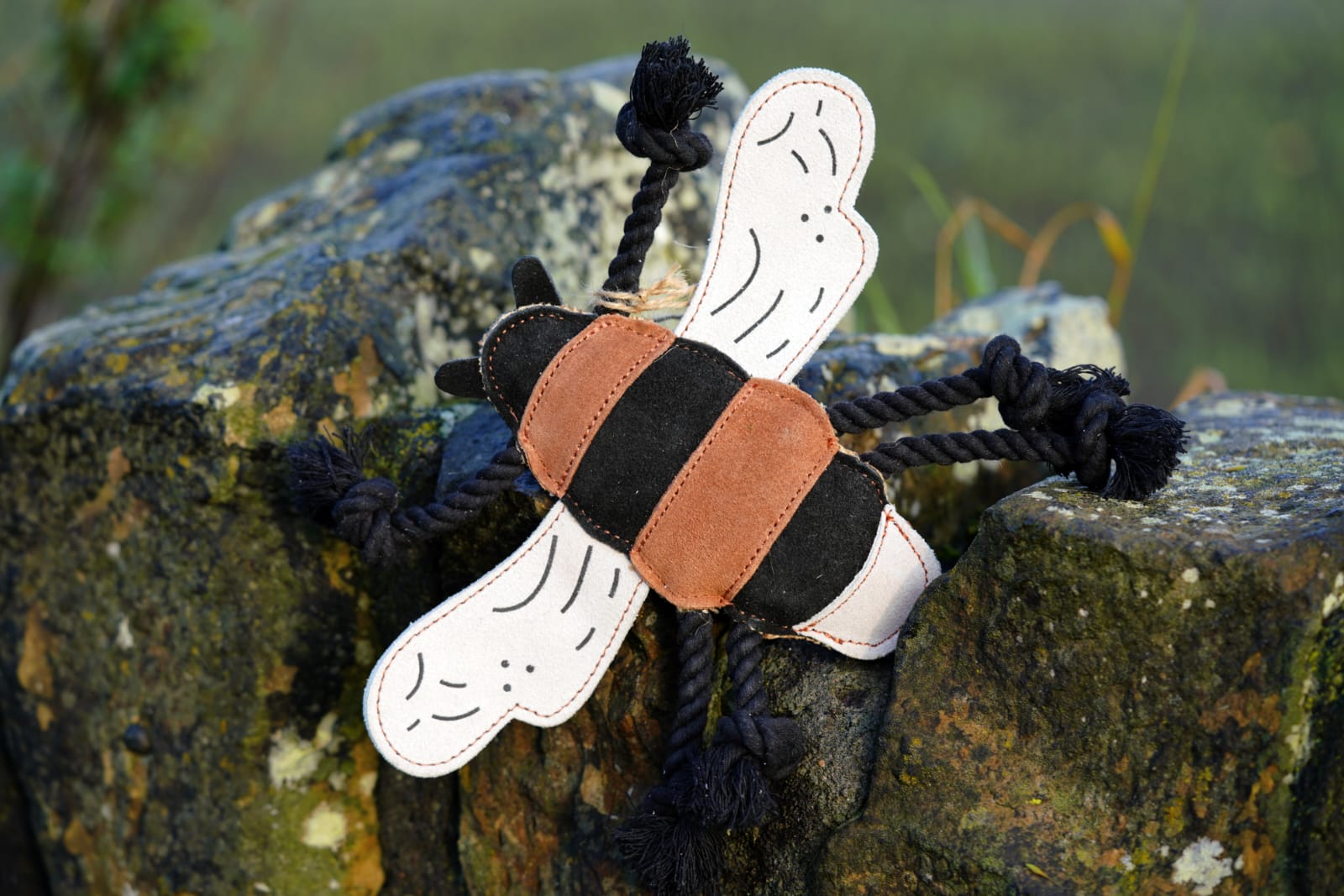 Aurora Paws Bessie the Bee eco dog toy