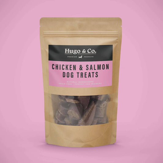 Hugo and Co Salmon and Chicken dog treats