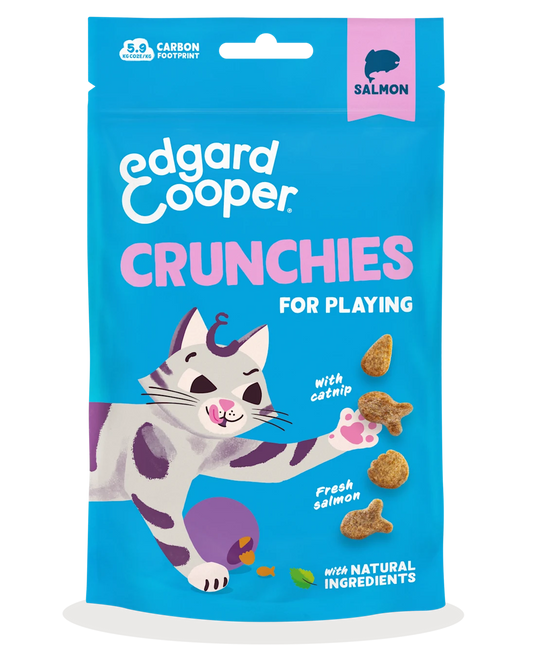 Edgard and cooper salmon crunchies cat treat