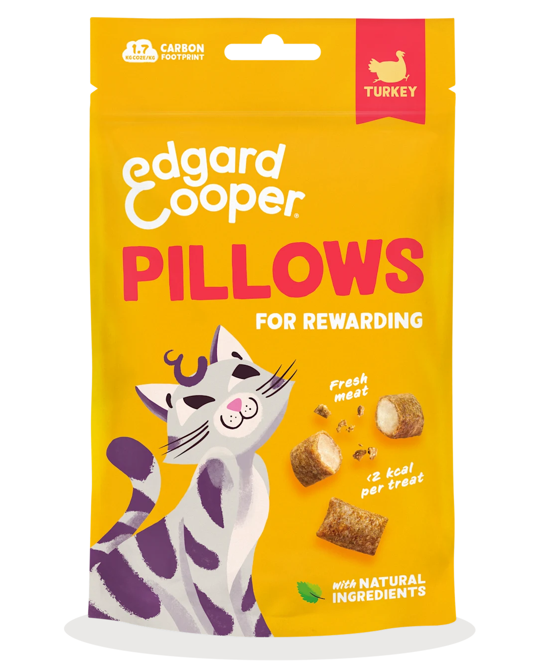 Edgard and cooper turkley pillows cat treats