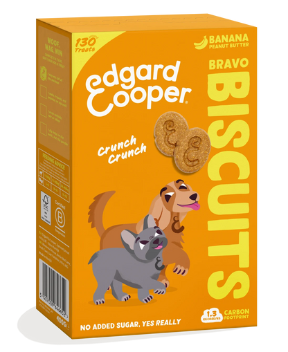 Edgard & Cooper Banana and Peanut butter healthy dog treats