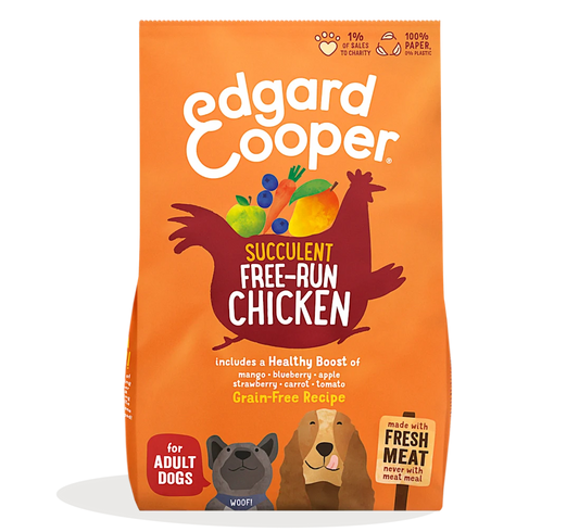 Edgard & Cooper healthy chicken kibble for dogs