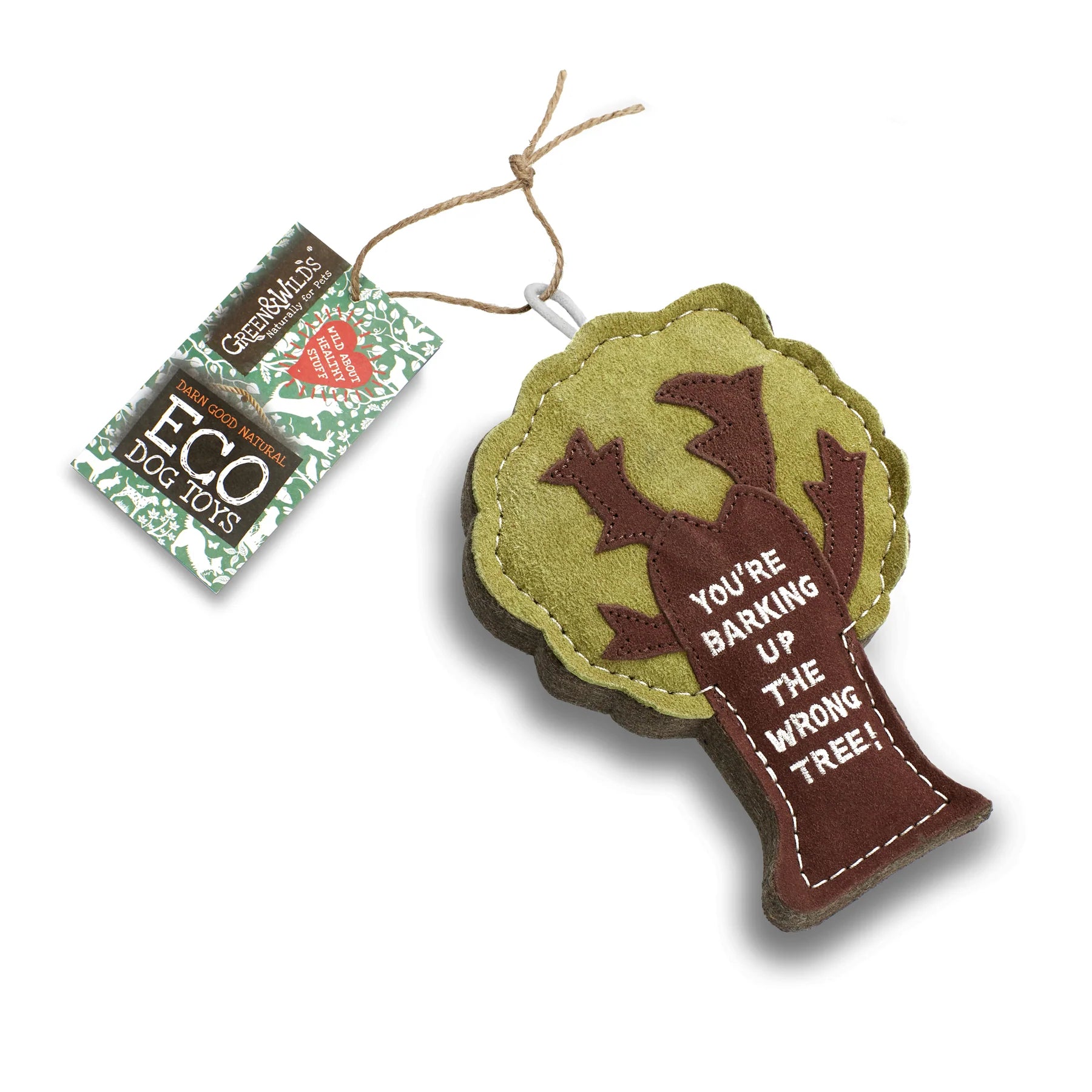 Green & Wilds Barking Up the Wrong Tree Eco Friendly Dog Toy