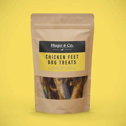 Hugo & co chicken feet dog treats