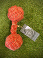 dumbell rope dog tug toy