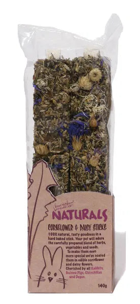 Rosewood naturals cornflower and daisy treat sticks