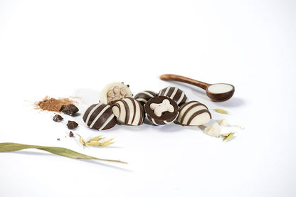 ruffingtons terrier truffles on a table