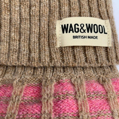 Wag & Wool Paddy Dog Jumper- 100% Hinchcliffe lambswool Made in Britain
