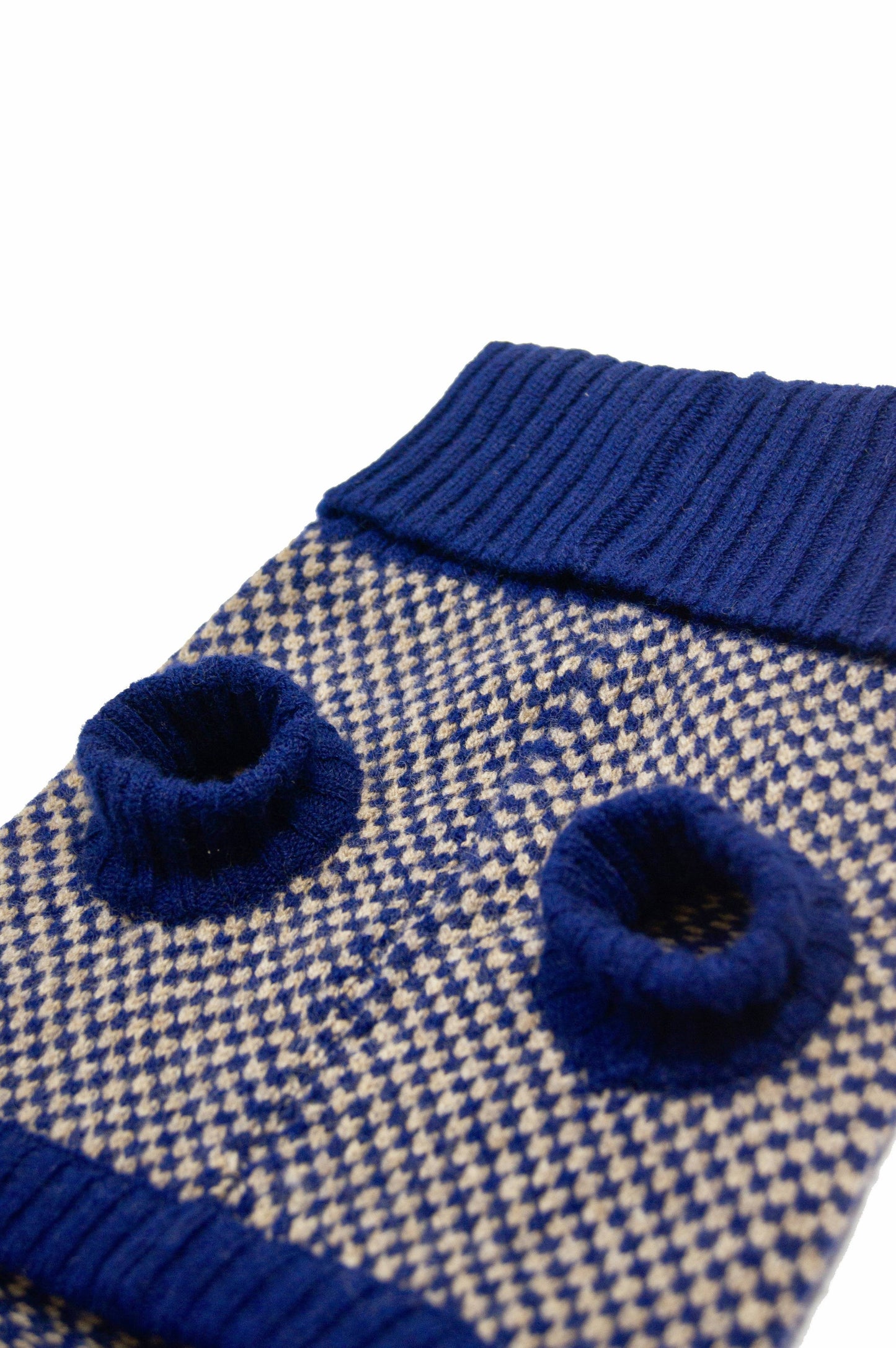 Way & Wool Monti Dog Jumper & Matching Scarf in Hinchcliffe Lambswool